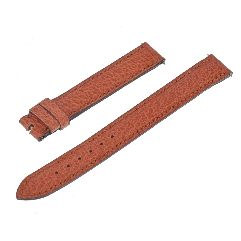 【BVLGARI】ブルガリ”レザー製”時計バンド／ラグ側 14ｍｍ／尾錠側 14ｍｍ F#B2812_画像1