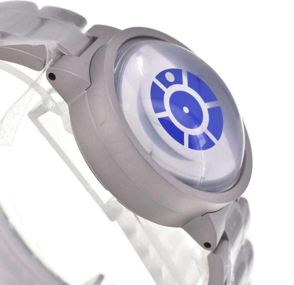 ☆未使用品【GSX】ジーエスエックス スターウォーズ /R2-D2 GSX217SWS /SMART no.74 クォーツ メンズ F#115528_画像4