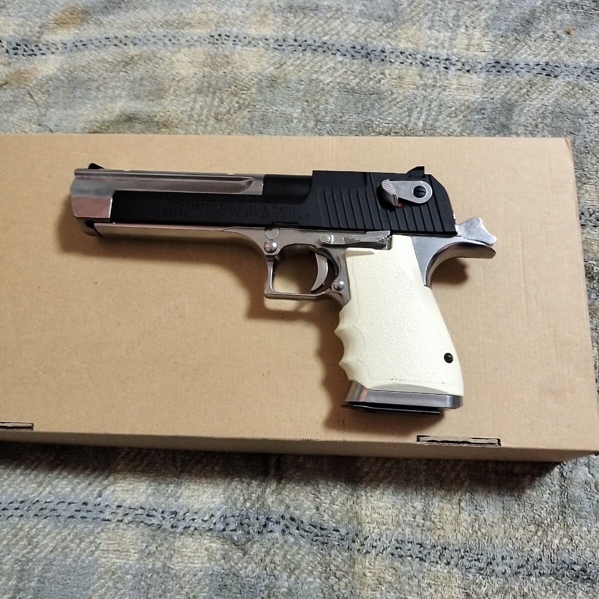 マルイデザートイーグルツートンカスタム 東京マルイデザートイーグル7インチツートンカスタム - メルカリ