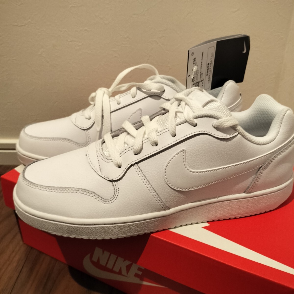 NIKEナイキ エバノンLow ホワイト 新品27.5