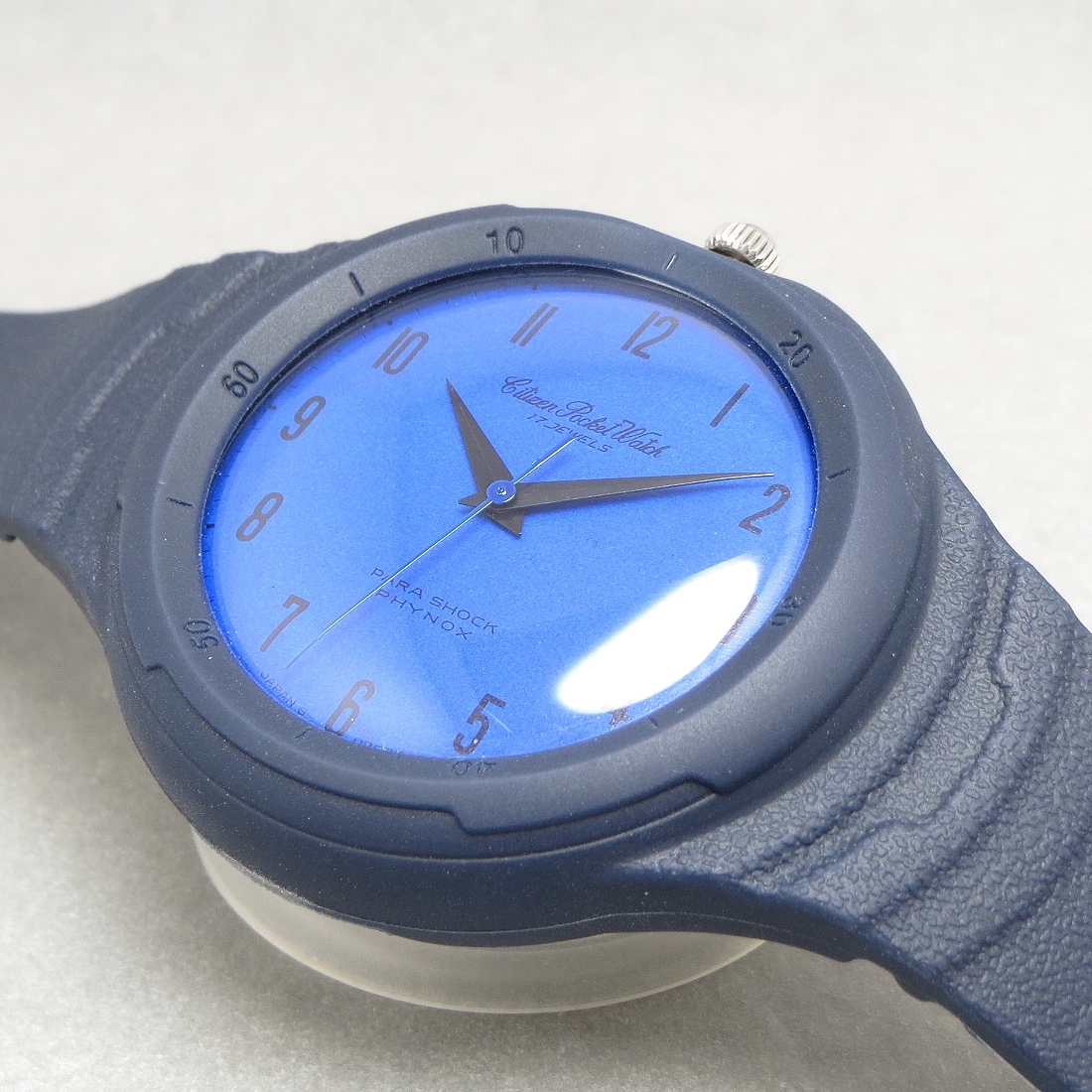 腕時計化 OH済 1960ｓ CITIZEN PocketWatch シチズン ポケットウォッチ 17石 機械式 手巻 懐中時計 ホーマー アンティーク JAPAN MADE_画像6