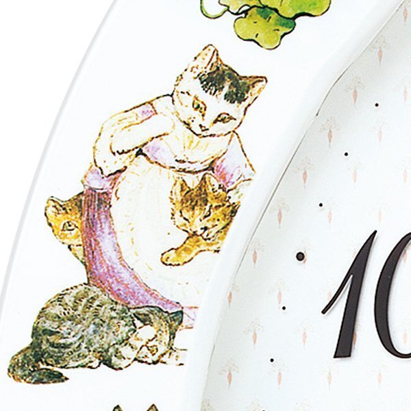 14) 訳あり品　セイコークロック製 ピーターラビット 電波掛け時計 Amazon.co.jp: セイコークロック製 ピーターラビット 電波掛時計