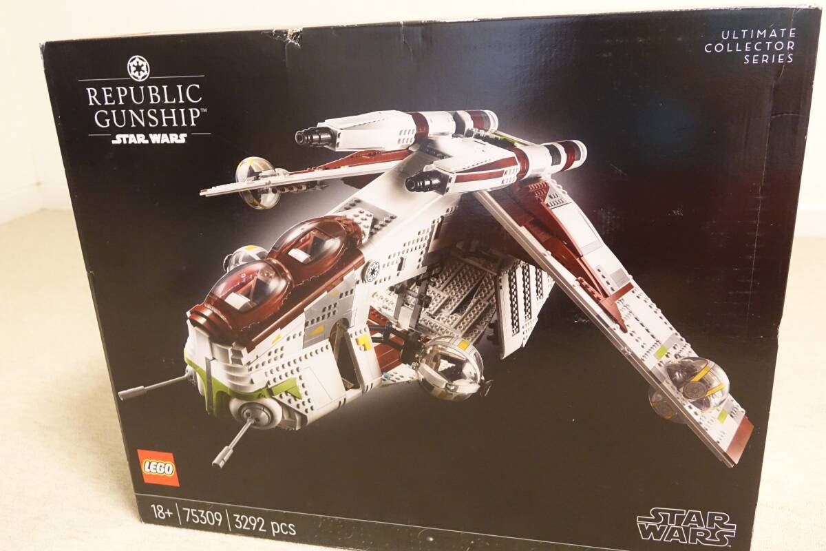  【即決新品送料無料】純正品レゴ(LEGO) リパブリック・ガンシップ 75309 スター・ウォーズ 大型_画像1
