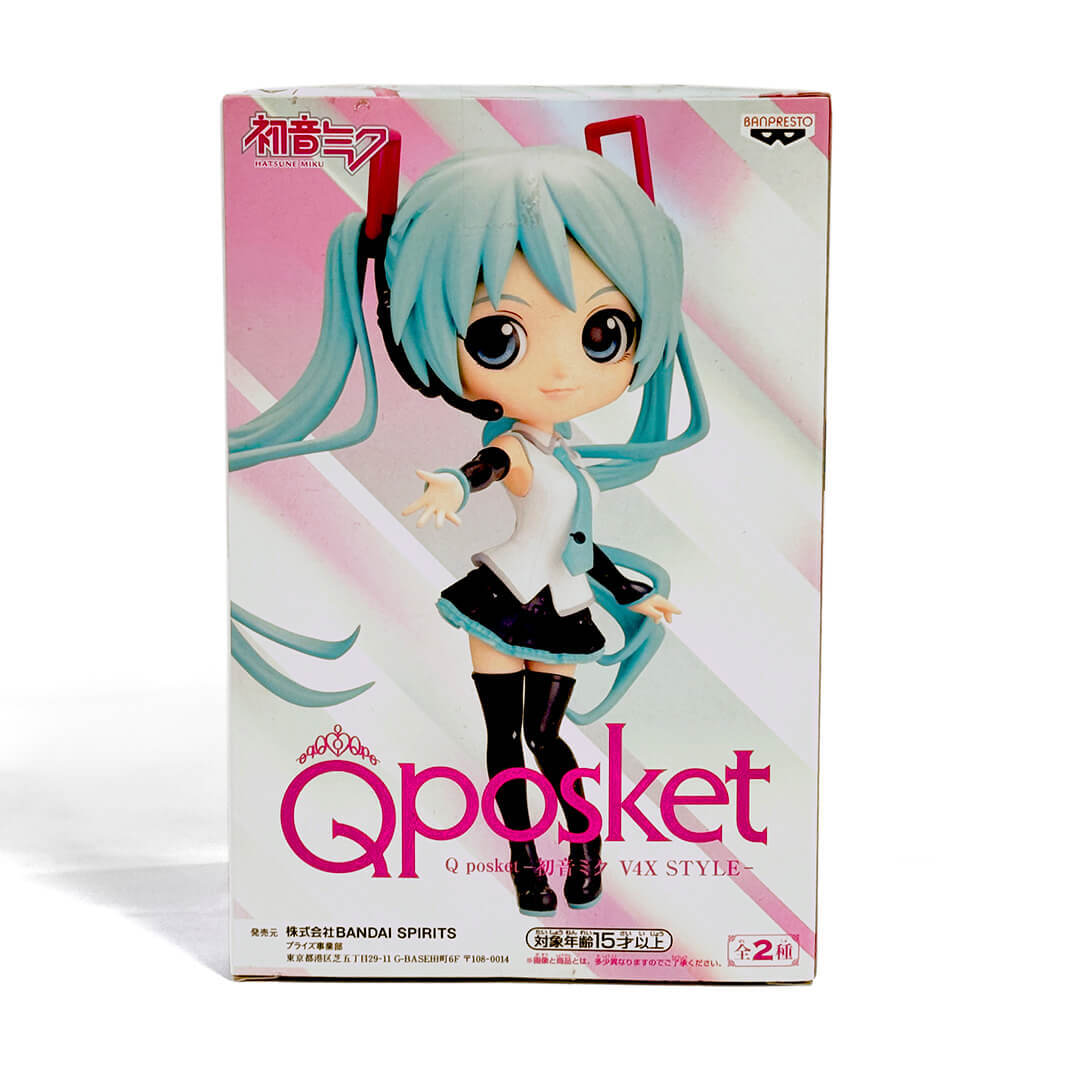ミク 未開封品 Qposket-初音ミク【V4X STYLE A】カラーフィギュア
