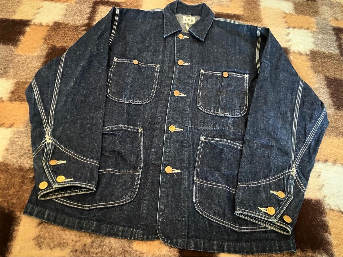 【送料無料】 Lee 91-J リー ヴィンテージ レプリカ ロコ ジャケット 91-J カバーオール Gジャン PAYDAY カーハート BIGBEN _画像1