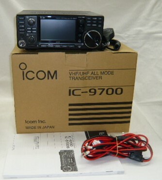 アイコム　IC-9700　144MHz+430MHz+1200MHz 〈50W/50W/10W〉●箱付き　通電OK・美品　現状渡し　