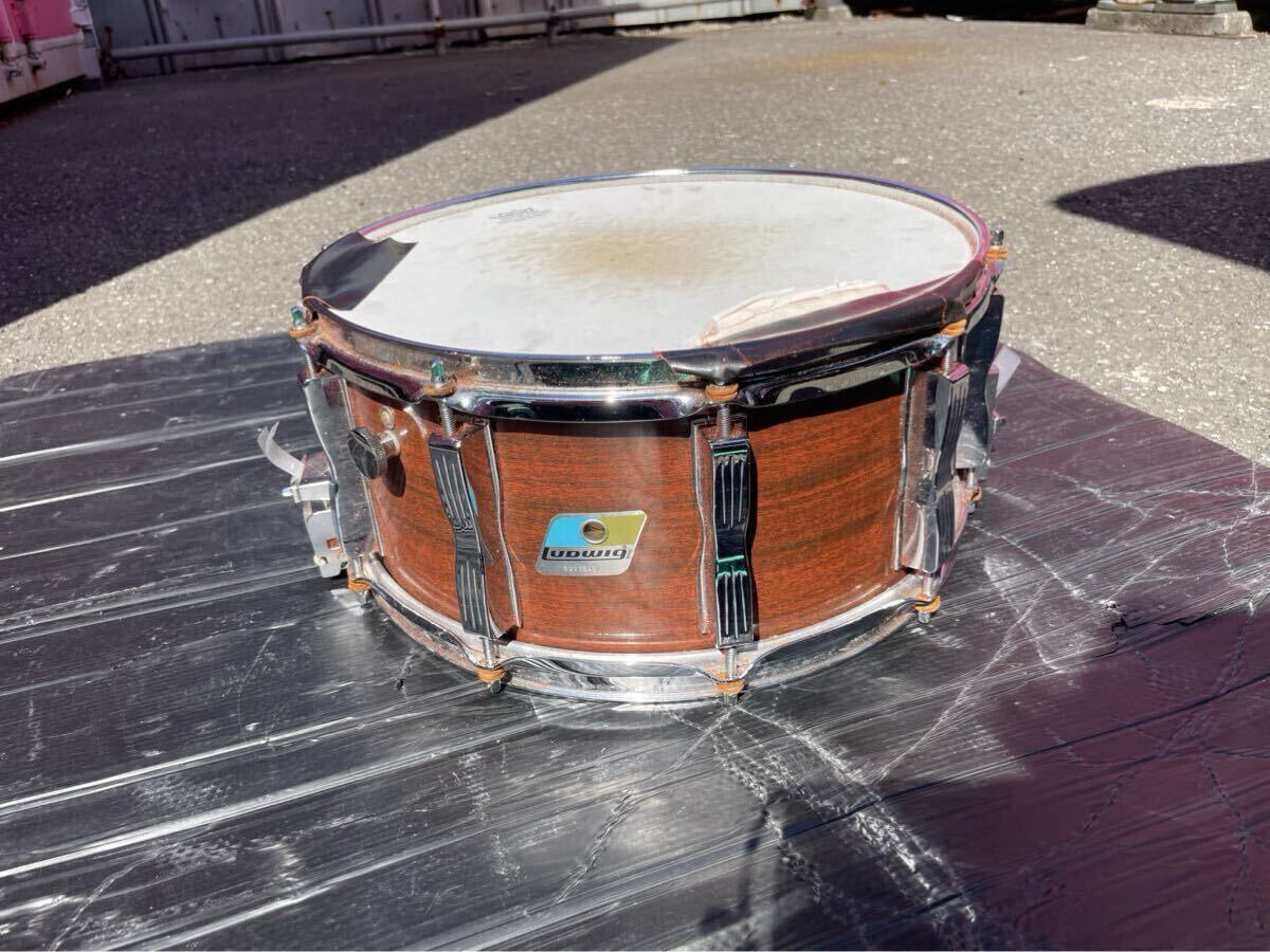 Ludwig wood snare drum 14×6+1/2 ラディックスネア スネアバッグ付_画像1