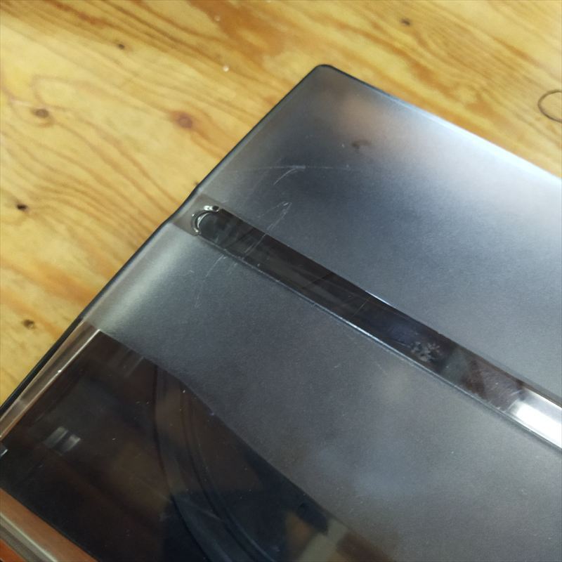 一体型【レコードプレーヤー】KF0801-7　ラジオ　ターンテーブル_画像9