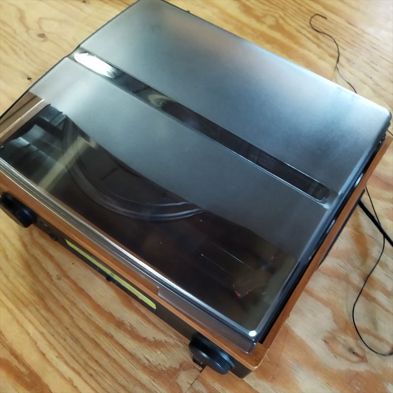 一体型【レコードプレーヤー】KF0801-7　ラジオ　ターンテーブル_画像8