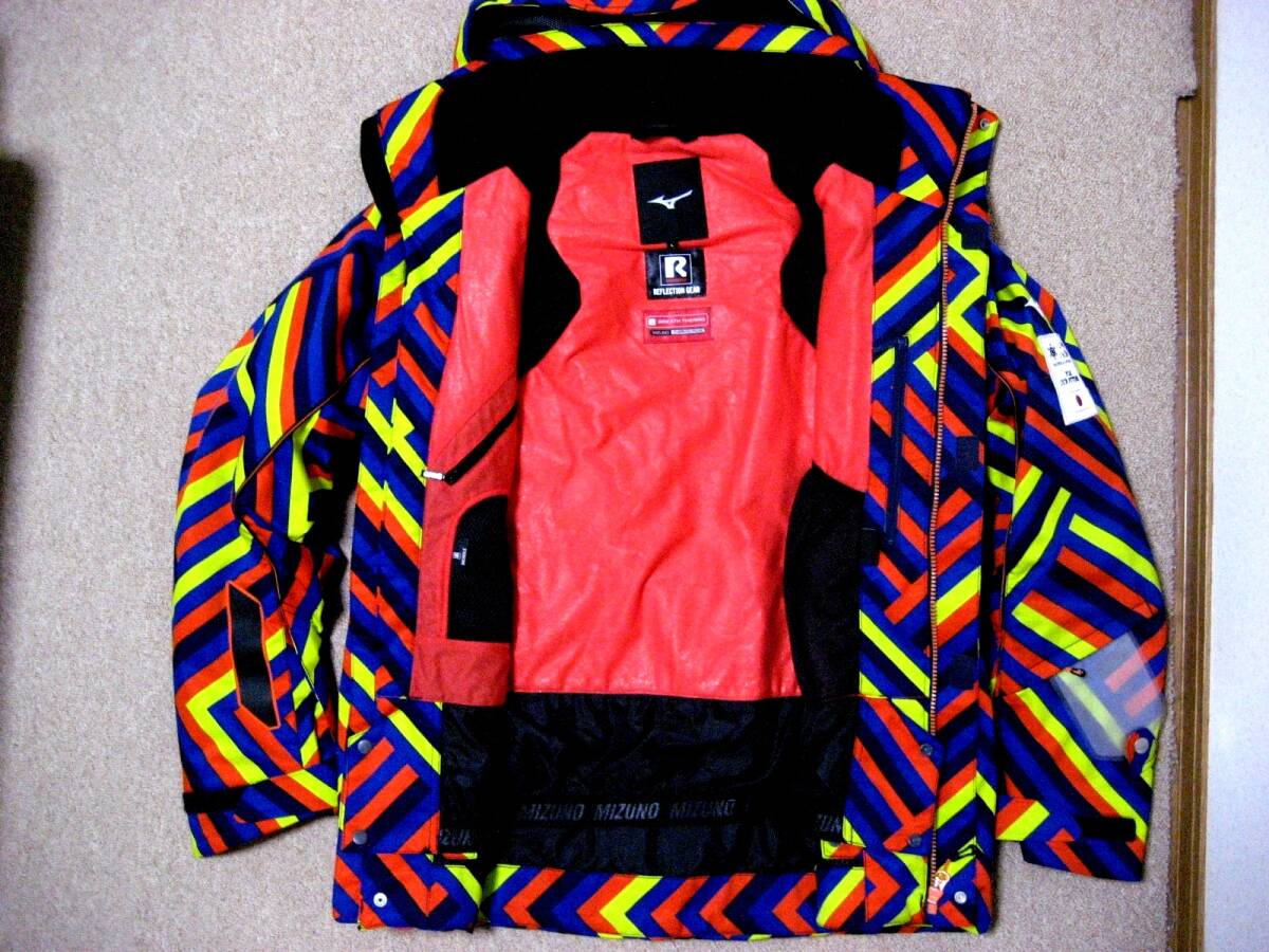 超美品 ミズノ 高機能デモウェアー 上下Lサイズ ブレスサーモ☆ デサント ゴールドウィン オンヨネ フェニックス☆_画像4