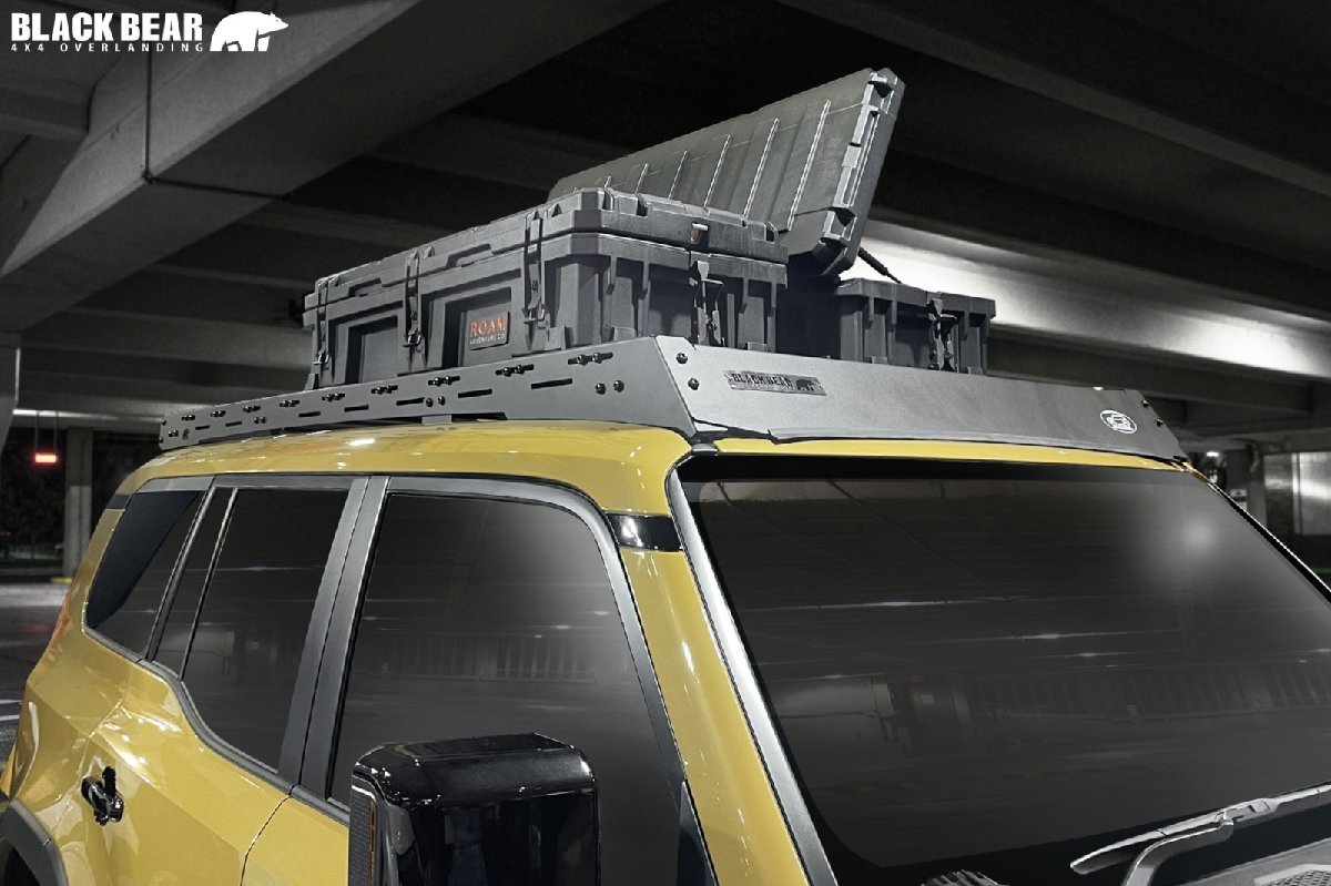 【M's】 250 ランドクルーザー ランクル TRJ250W (2024.4-) LANBO BLACK BEAR ルーフラック ロングタイプ ランボ ブラックベア 250系 RF002_画像5