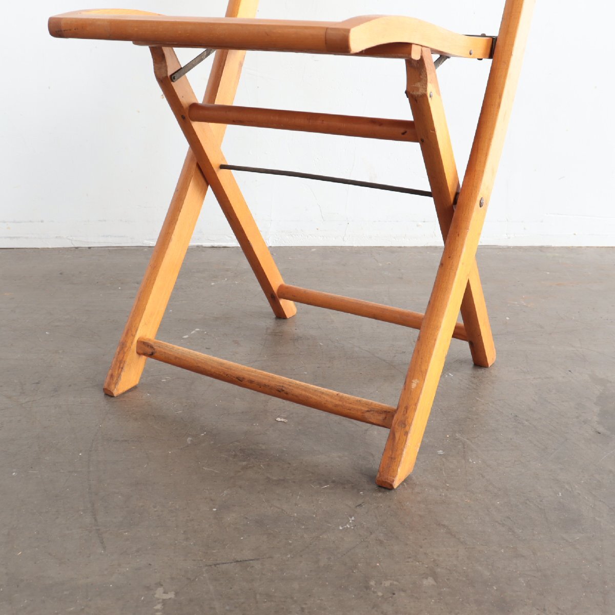 50s 60s フォールディングチェア【#4294】アメリカ ヴィンテージ
