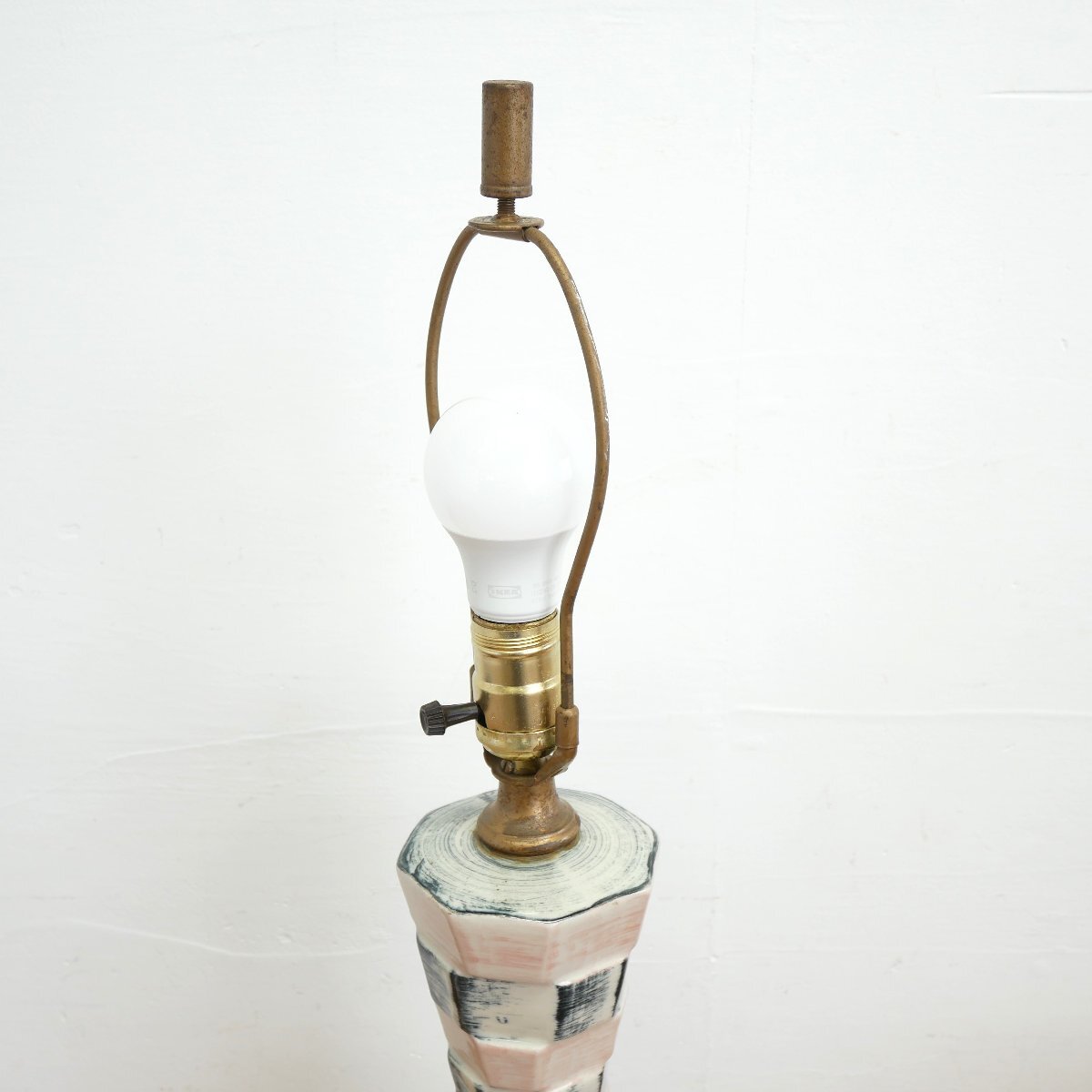 希少！50's 60's オリジナル樹脂シェード テーブルランプ