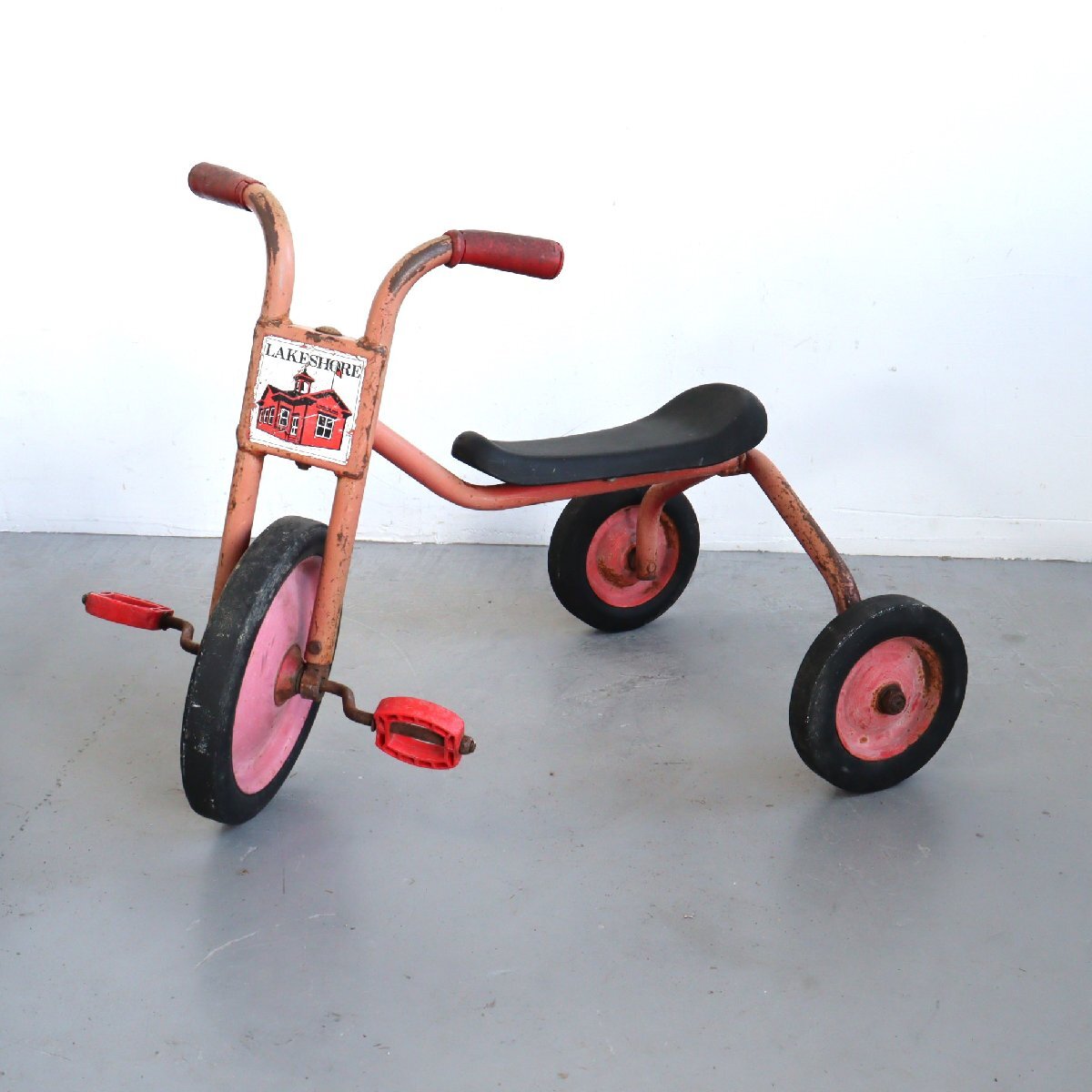 50s 60s アメリカ ヴィンテージ 三輪車 / アンティーク ディスプレイ 自転車 インテリア USA プロップ #610-30-319-80