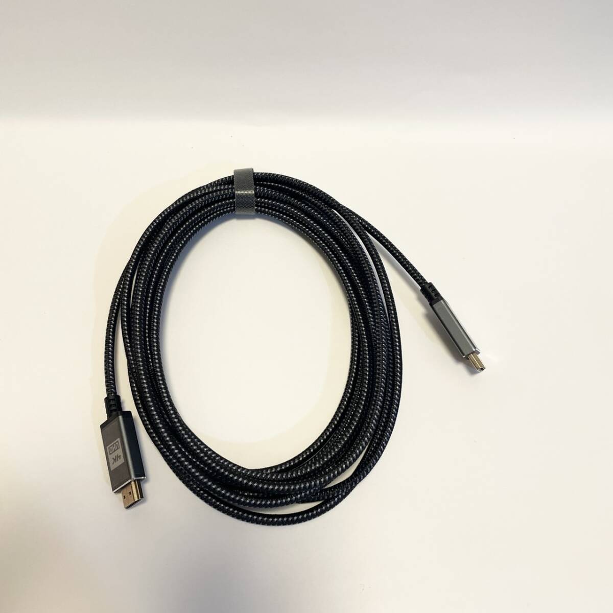 4K HDMI ケーブル 5m【ハイスピード アップグレード版】 HDMI 2.0規格HDMI Cable 4K 60Hz 対応 3840p/2160p UHD 3D HDR 18Gbps (グレー)_画像7