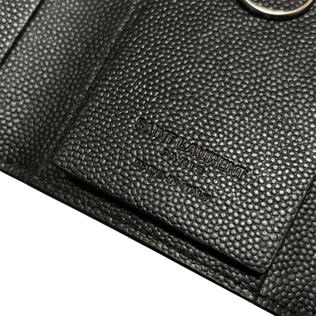SAINT LAURENT サンローラン 6連 キーケース ブラック レザー