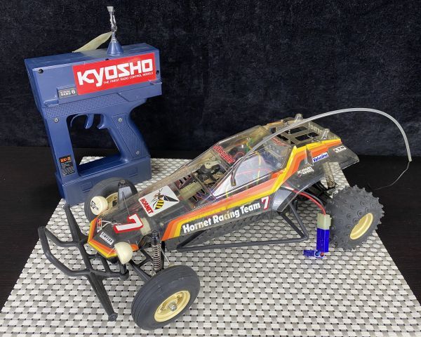 F1レーシングカー 特大 レトロ ラジコン ジャンク品 全長120㎝弱 kn☆京商 KYOSYO ラジコン プロポ レーシングカー F1 昭和レトロ