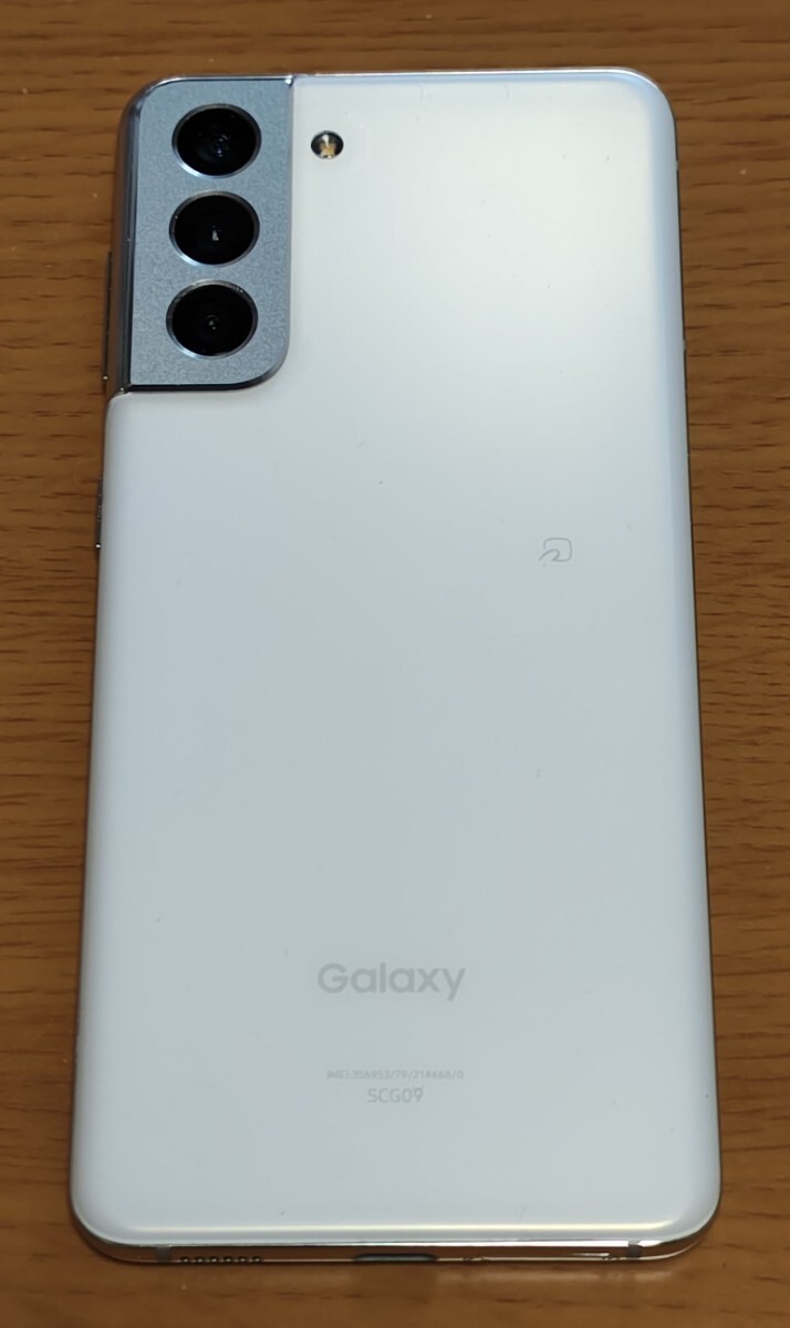 Galaxy S21 5G(SCG09) SIM Free 新品ケース付 美品 Galaxy S21 5G(SCG09) AU SIM Free 新品ケース付 美品 訳あり