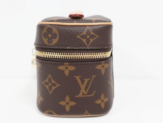 ルイヴィトン LOUIS VUITTON モノグラム ニース ナノ M44936 化粧ポーチ コスメポーチ 美品 【中古】 バッグ
