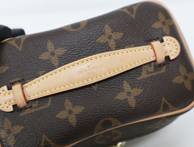 ルイヴィトン LOUIS VUITTON モノグラム ニース ナノ M44936 化粧ポーチ コスメポーチ 美品 【中古】 バッグ