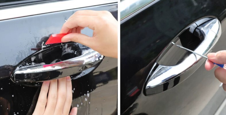  прозрачный защита! BMW ручка двери протектор X7 G07 xDrive35d дизайн чистый excellence M спорт M50i X7 серии 