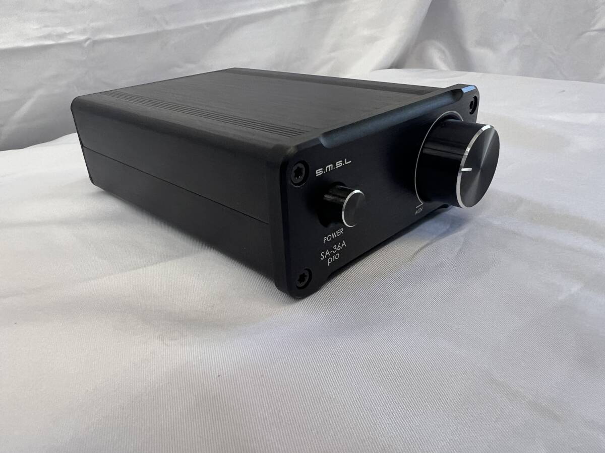 【H】S.M.S.L SA-36A pro デジタルアンプ　＋電源アダプタ　※動作確認済み　_画像3