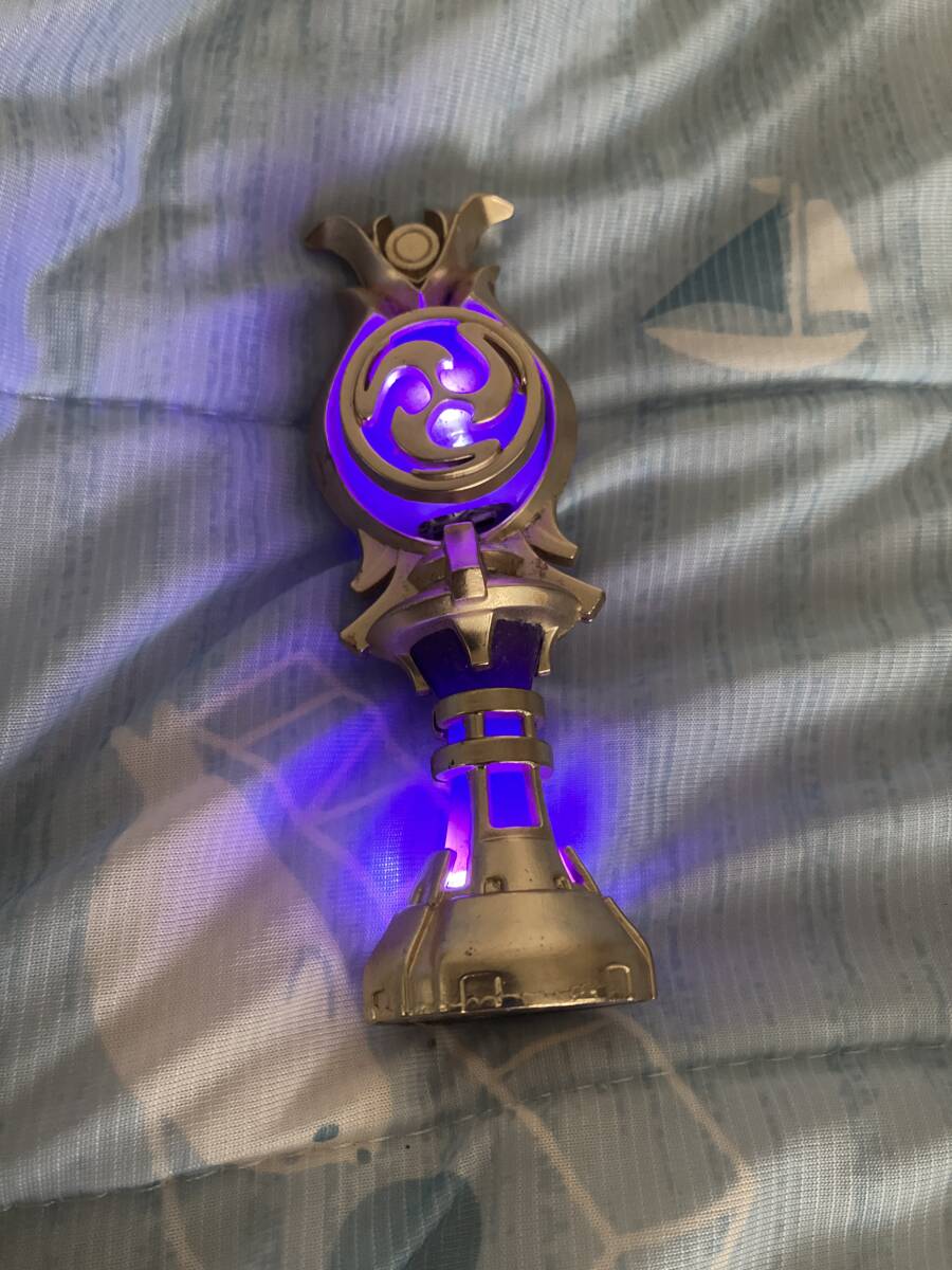 原神 神の心 雷電将軍 コスプレ 点滅_画像1