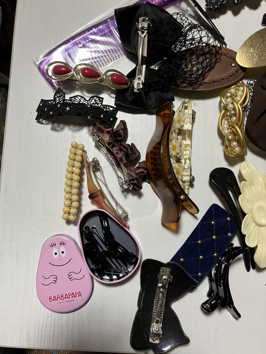 髪飾り　ヘアバンド　大量　まとめ　ヘアゴム　シュシュ　ヘアピン_画像3