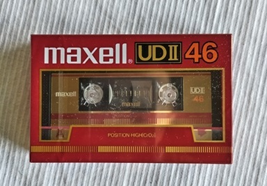 カセットテープ☆ハイポジション (High Position) クロムポジション（CrO2）☆maxell　UDⅡ46　　_画像1