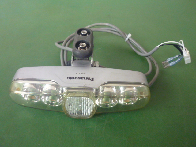 30日保証／電動アシスト自転車 Panasonic Lithium ViVi DX／BE-END632R用 かご下LEDフロントライト／ NKL771（管7081208）_画像2