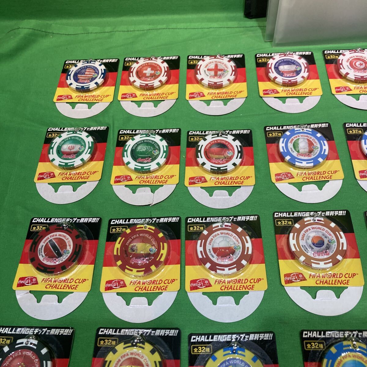 全32種類 FIFA ワールドカップ チャレンジ チップ 2006年 コカコーラ おまけ ファイリング済 未開封 1個中古 _画像2