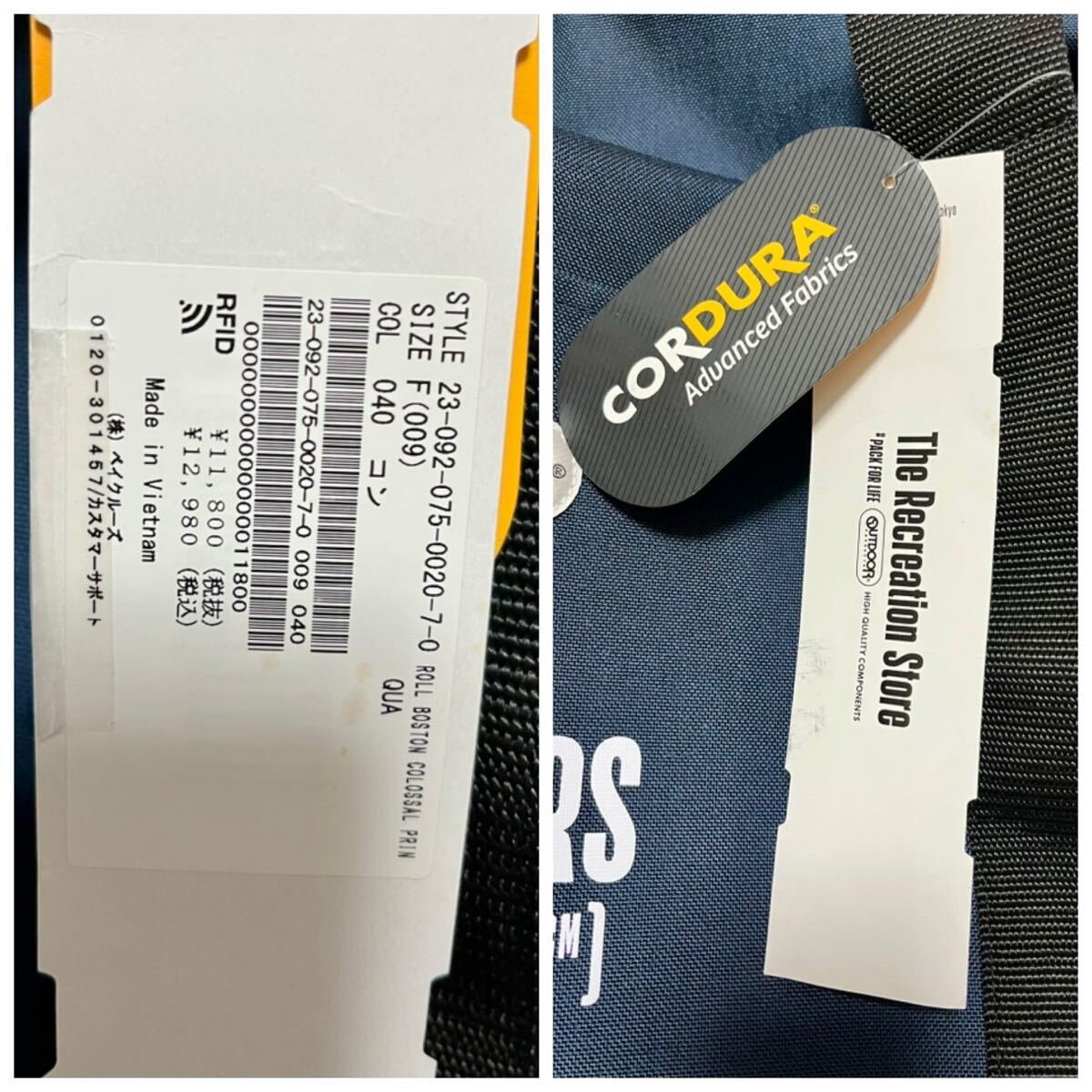  новый товар OUTDOOR PRODUCTS Outdoor Products ROLL BOSTON roll Boston COLOSSAL PRINT обычная цена 12980 иен The Recreation Store темно-синий 