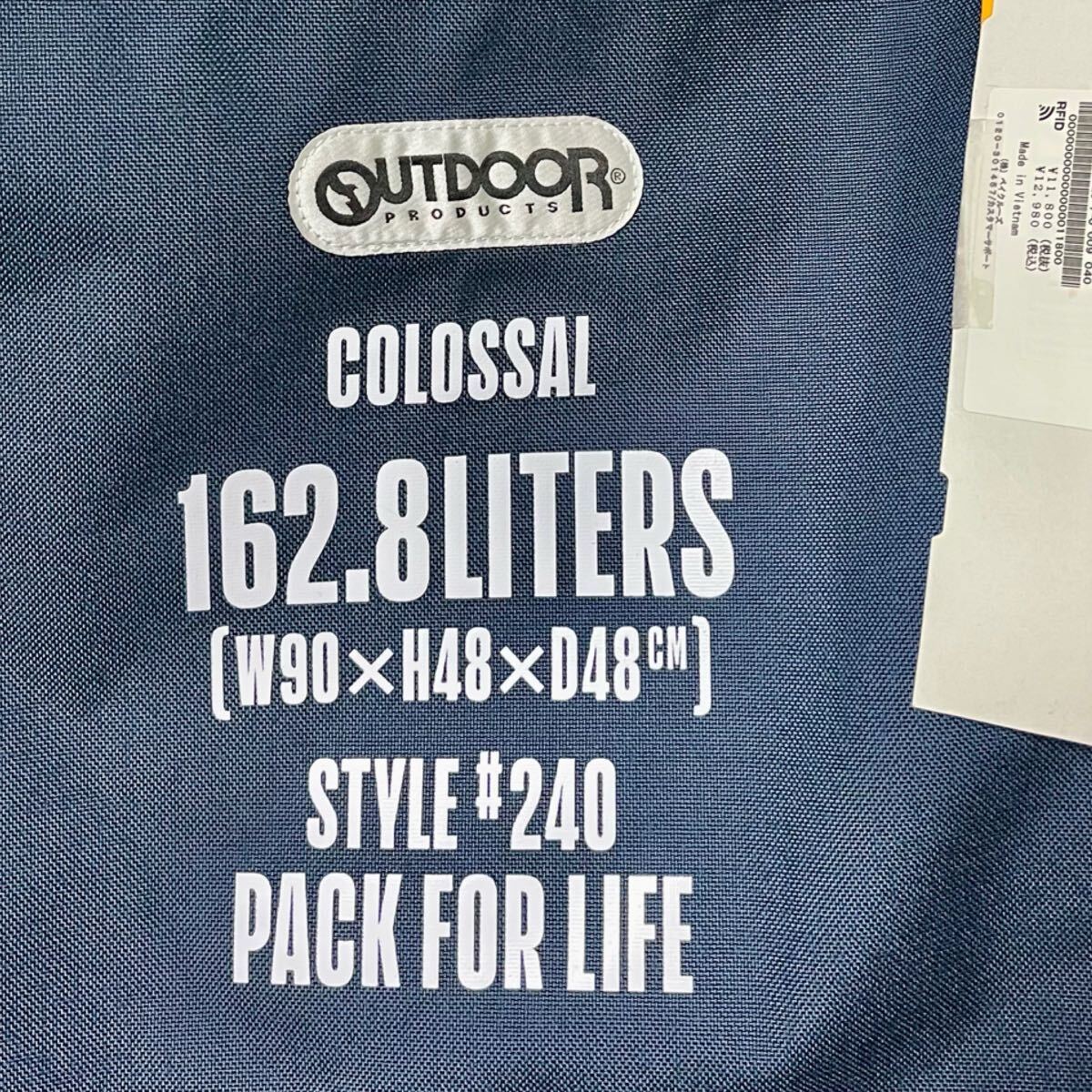  новый товар OUTDOOR PRODUCTS Outdoor Products ROLL BOSTON roll Boston COLOSSAL PRINT обычная цена 12980 иен The Recreation Store темно-синий 