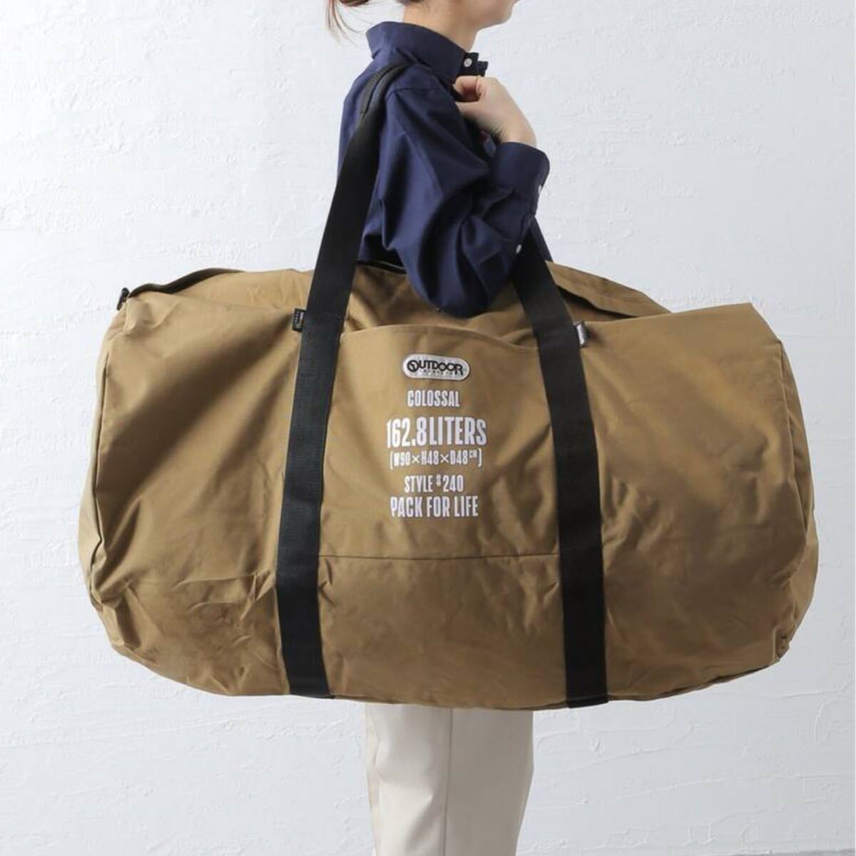  новый товар OUTDOOR PRODUCTS Outdoor Products ROLL BOSTON roll Boston COLOSSAL PRINT обычная цена 12980 иен The Recreation Store темно-синий 