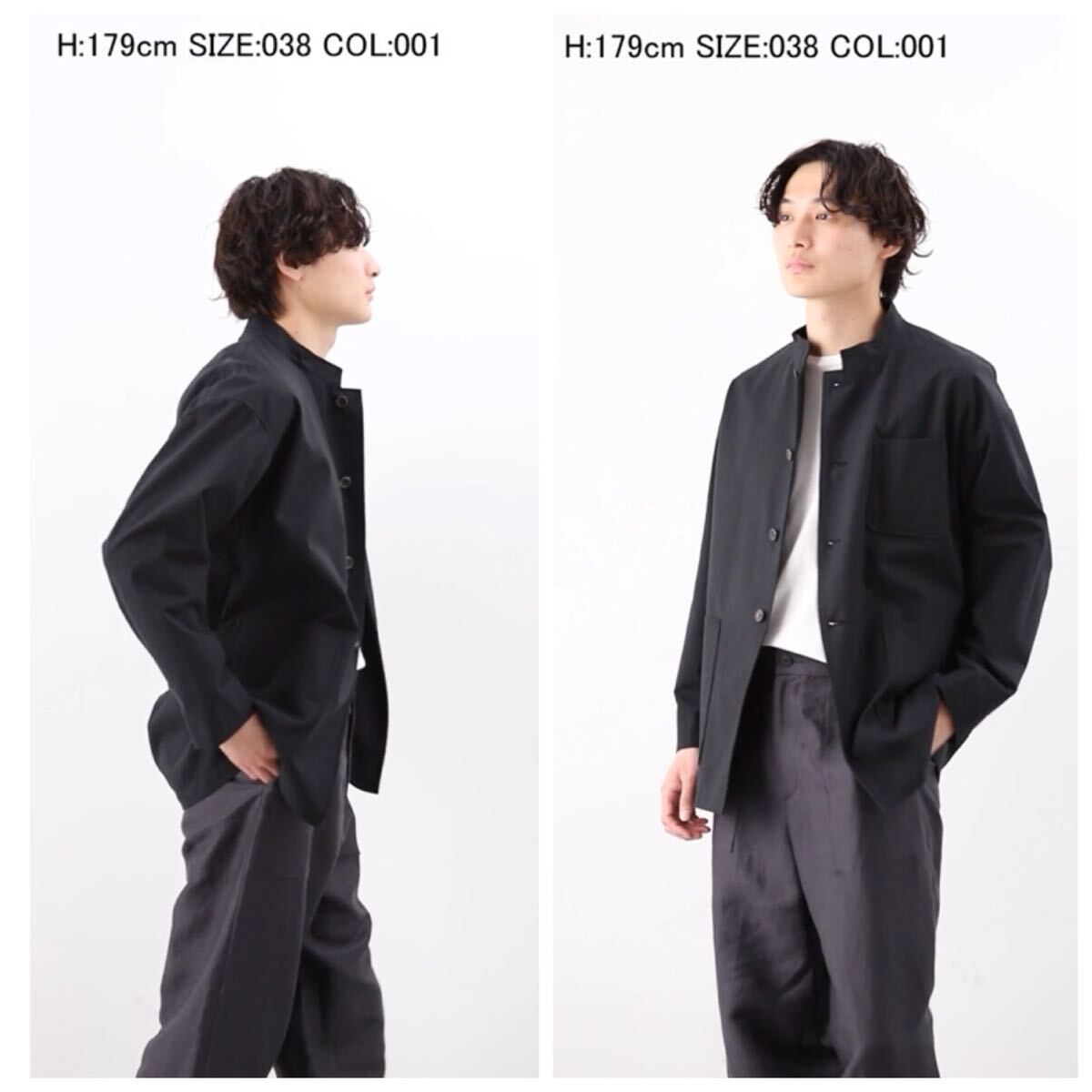 新品 EDIFICE 【rue de seine / リュ ドゥ セーヌ】フレンチジャケット ブラック 定価101200円 40 L
