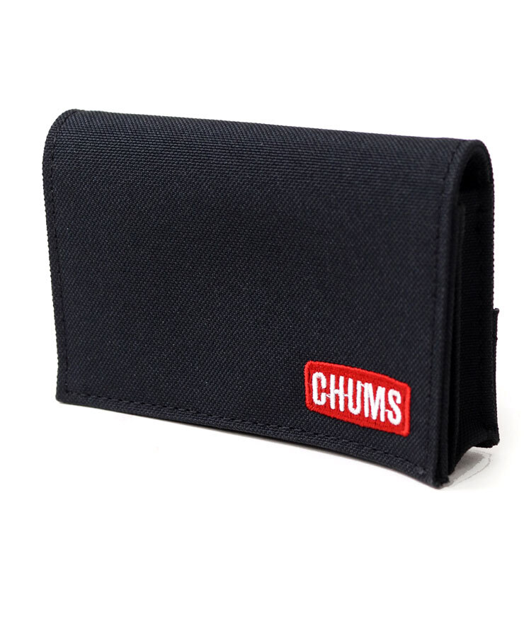 ＜ Black(K001) ＞CHUMS チャムス SLC SLC Card Case カードケース CH60-3924 大容量 薄型 ギフト ミニ財布 小銭入れ_画像1