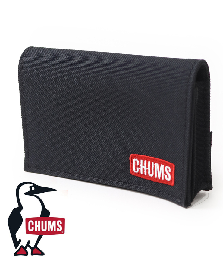 ＜ Black(K001) ＞CHUMS チャムス SLC SLC Card Case カードケース CH60-3924 大容量 薄型 ギフト ミニ財布 小銭入れ_画像9