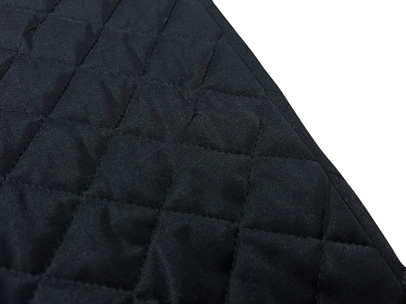 送料無料 名作 PEARLY GATES パーリーゲイツ PG89 ロゴ 刺繍 GOLF ゴルフ 中綿 防寒 キルティング 裾リブ ジョガー パンツ 黒 ブラック 4 _画像8