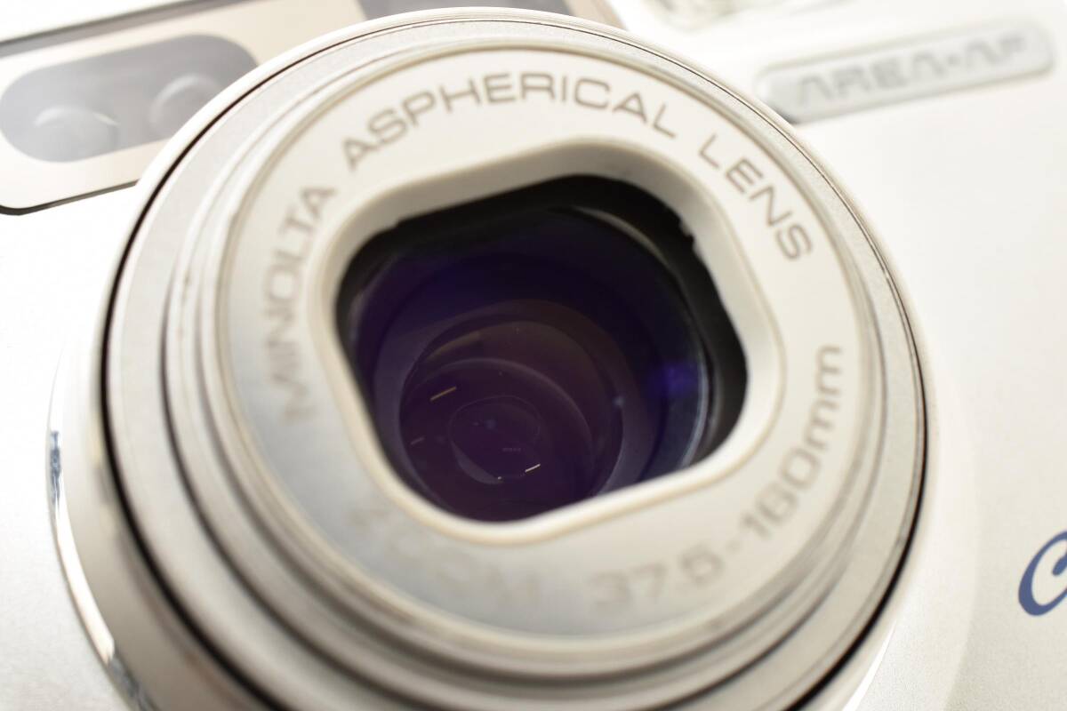 美品 動作品 Minolta ミノルタ Capios 160A コンパクト フィルムカメラ 37.5-160㎜ 2547099_画像8