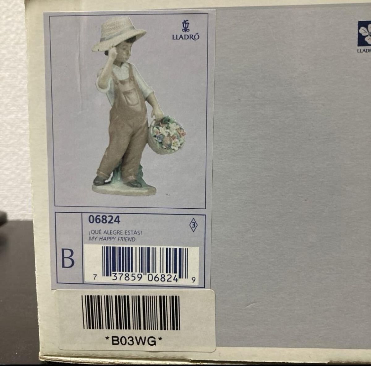 LLADRO リヤドロ No.6824『楽しいお友達』