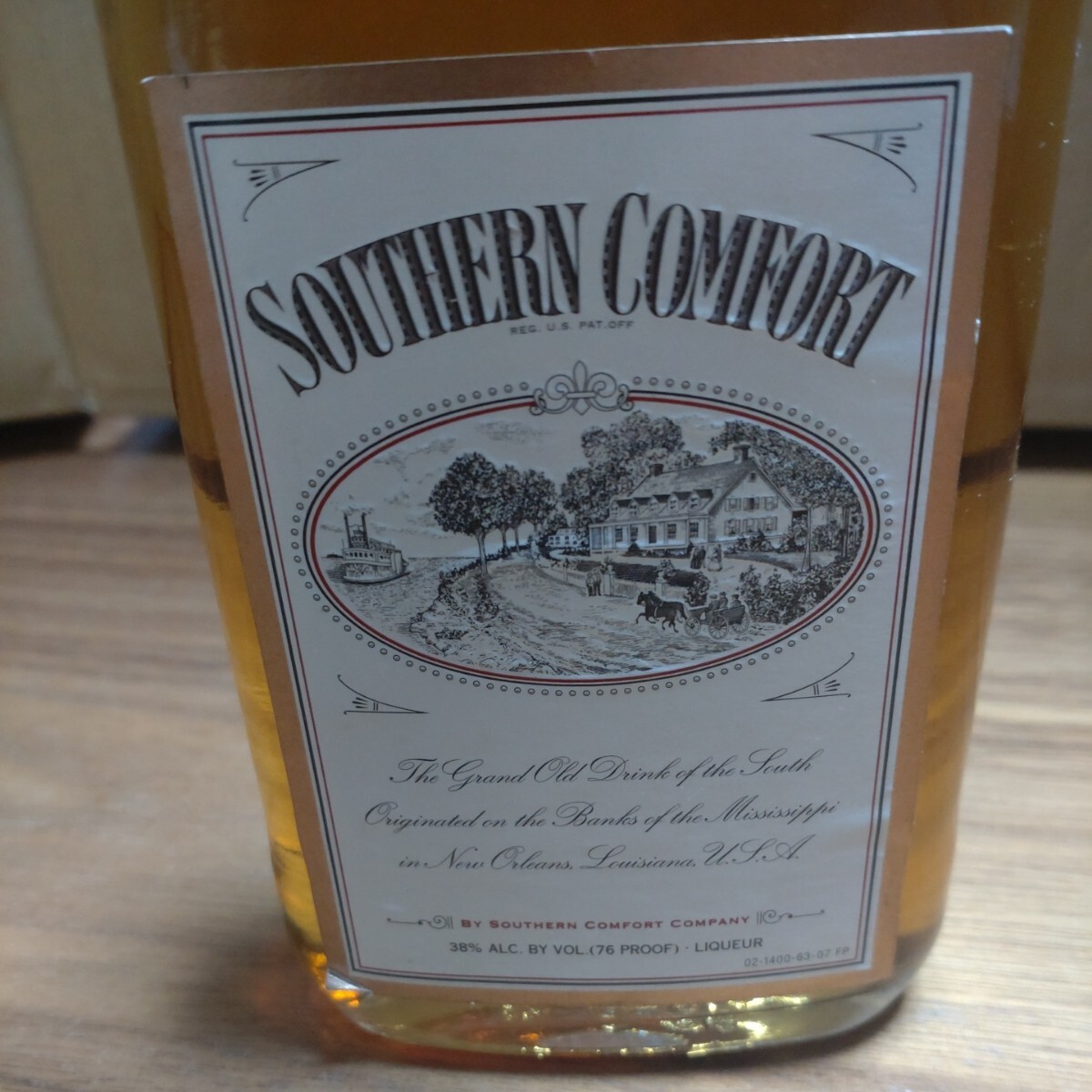 舊ボトル 未開栓 サザンカンフォート　SOUTHERN COMFORT 200ml 古酒 リキュール