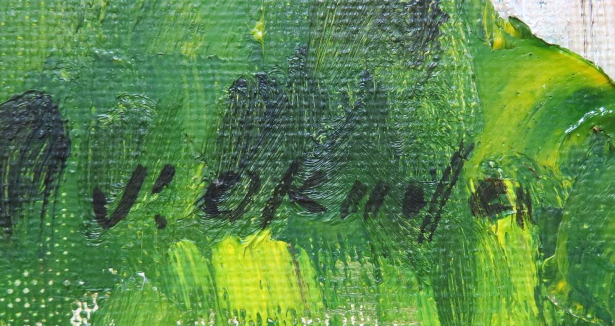 奥田省一 フィレンツェ 油絵 絵画 専用額縁付き ◇真作◇ 奥田省一 『フィレンツェ』 サムホール 油彩画 師