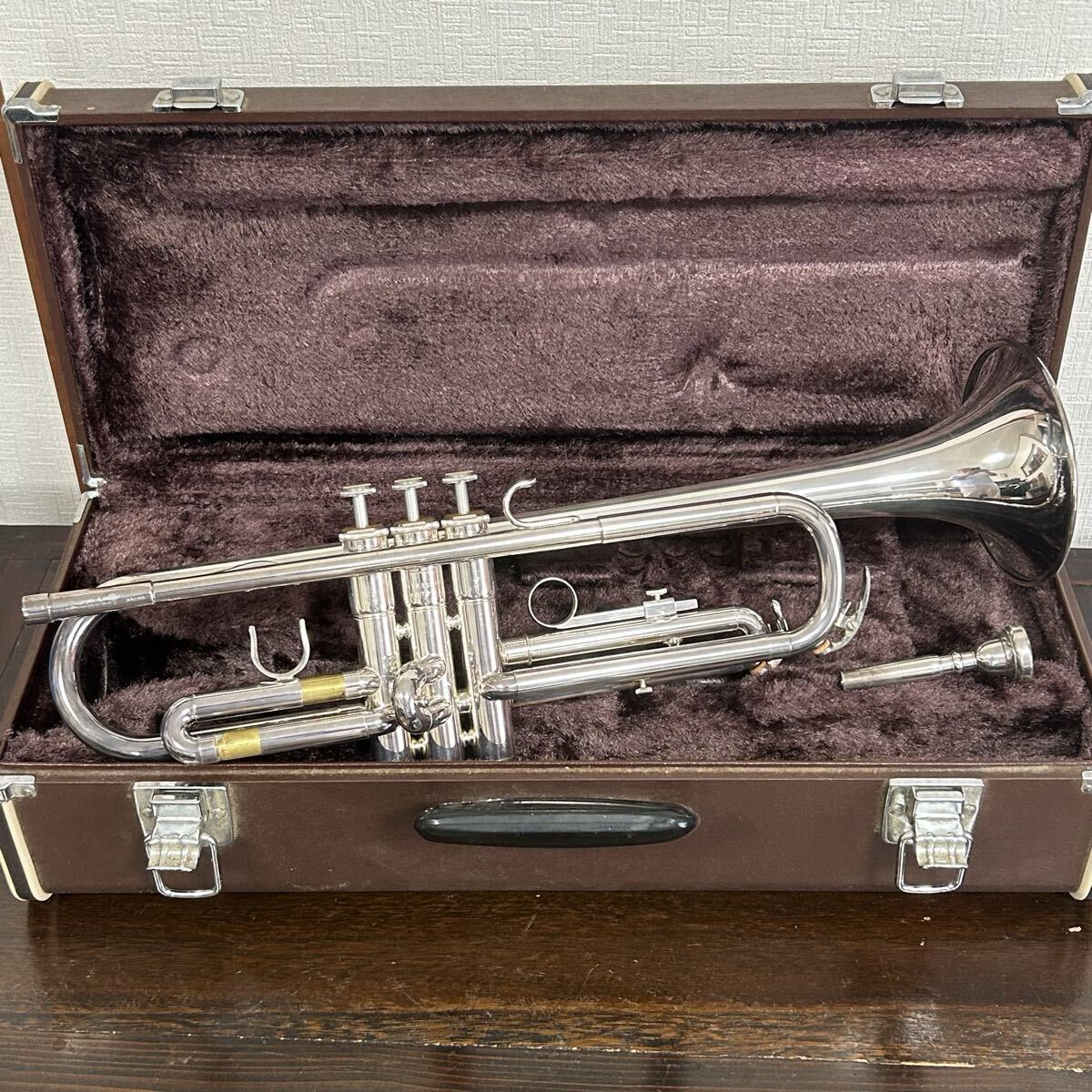 D433)YAMAHA ヤマハ トランペット YTR1320 ハードケース付き 1円スタート YAMAHA ヤマハ トランペット YTR3320S ハードケース