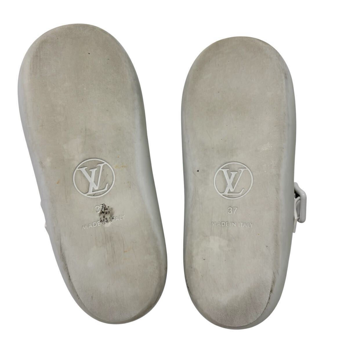極美品】 LOUIS VUITTON ルイヴィトン サンバスライン サンダル