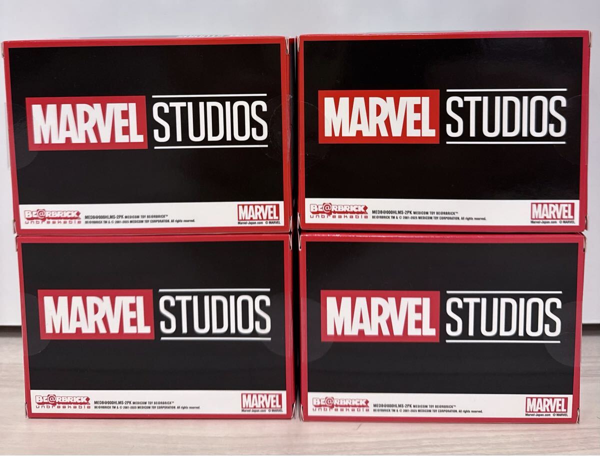 ハッピーくじ　C賞D賞F賞G賞のセット Happy くじ ベアブリック MARVEL ベアブリック C賞 D賞 F賞 G賞