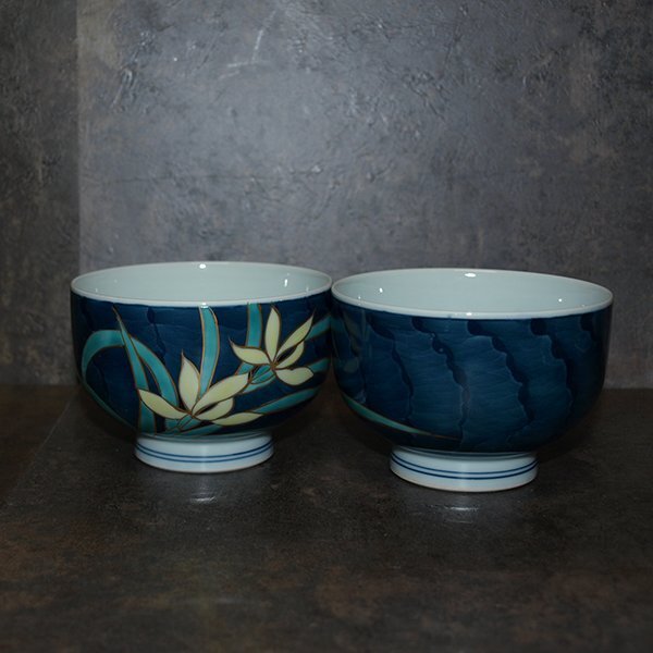 有田焼?光玉作◇蓋つき茶碗10腳セット◇數(shù)度のみ使用　美品