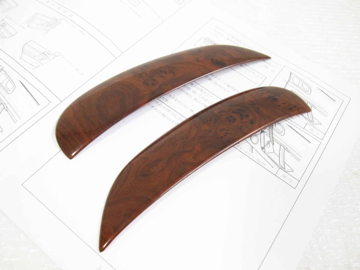 【 希少 純正 オプション 】 スバル レガシィ BP BL B4 ウッド 調 ドア オーナメント カバー パネル BP9 アウトバック 木目 内装 STi_画像4