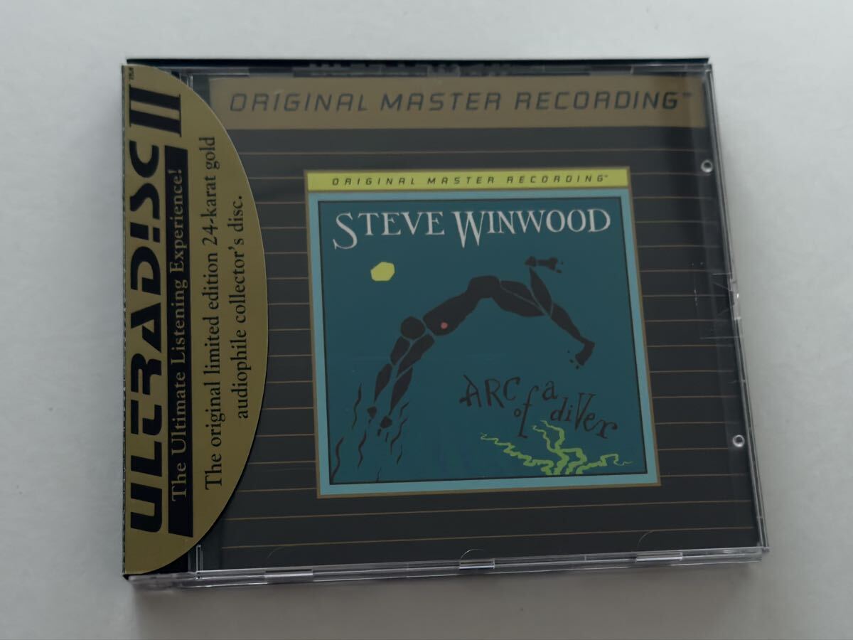 Steve Winwood Arc Of A Diver MFSL MOBILE FIDELITY 24KT GOLD CD +OBI 金帯 スティーヴ・ウィンウッド アーク・オブ・ア・ダイバー_画像1