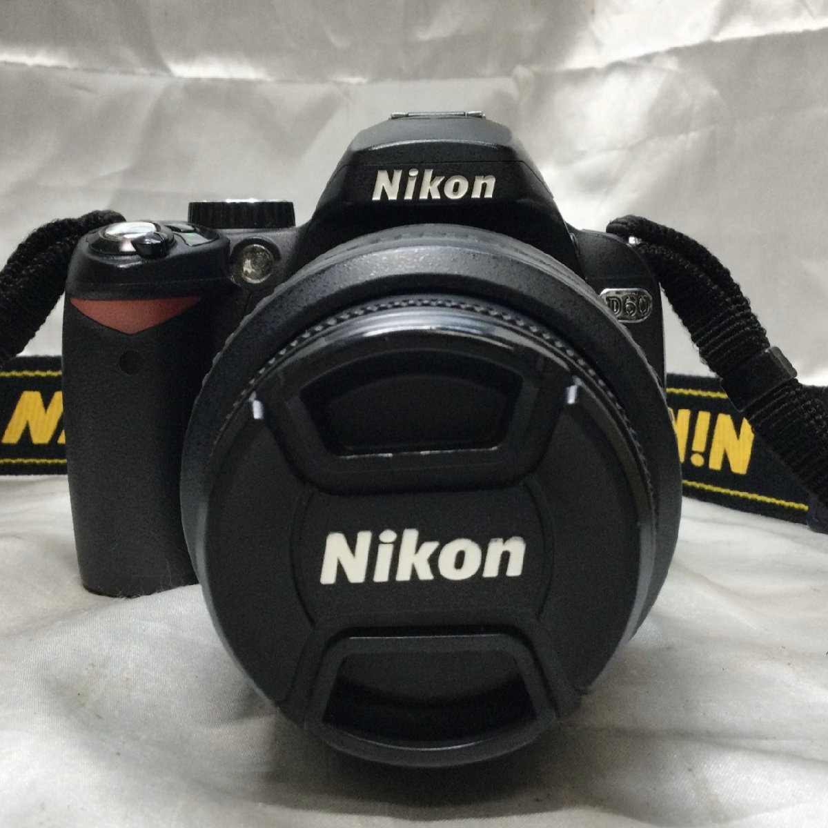 Nikon　ニコン　D60 + AF-S DX NIKKOR 55-200/4-5.6 G ED VR　通電未確認【BKAV7024】 ニコン Nikon D60 ⁄ AF-S DX NIKKOR 18-55mm F3.5-5.6G VR Nikon