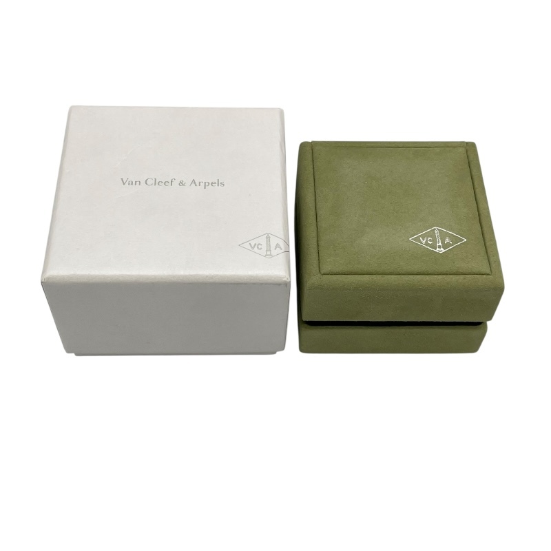 ヴァンクリーフ&アーペル Van Cleef & Arpels ヴィンテージアルハンブラリング ゴールド 750/MOP/ダイヤモンド ジュエリー 中古_画像8